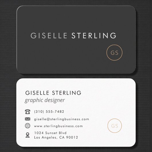 Carte De Visite Concepteur Graphique Professionnel