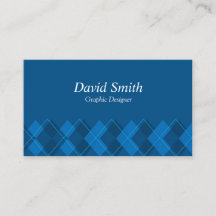Concepteur graphique professionnel classique bleu 