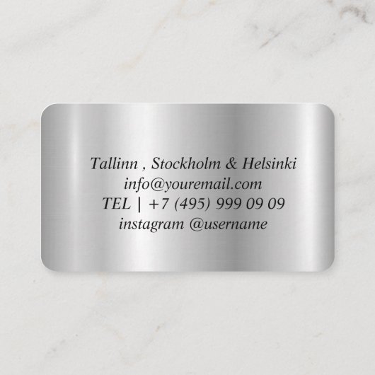 Carte De Visite Concepteur graphique vert (Dos)