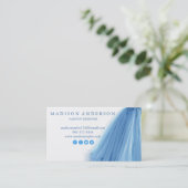 Carte De Visite Concepteur Moderne Simple & Classique  (Debout devant)