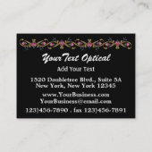 Carte De Visite Concepteur optique - SRF (Dos)