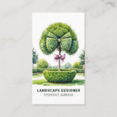 Carte De Visite Concepteur paysager (Devant)