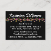 Carte de visite concepteur - SRF (Dos)