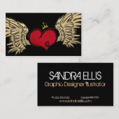 Carte De Visite Concepteur urbain de coeur (Devant / Derrière)