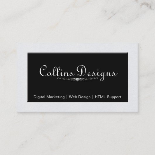 Carte De Visite Concepteur Web (Devant)