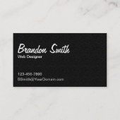 Carte De Visite Concepteur Web (Dos)