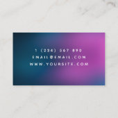 Carte De Visite Concepteur Web de la technologie de développement (Dos)