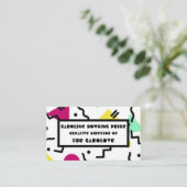 Carte De Visite Conception 1 de Memphis (Debout devant)