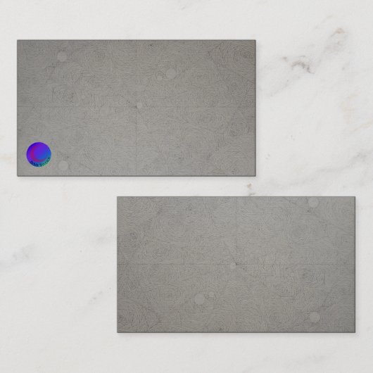 Carte De Visite Conception à main (Devant / Derrière)