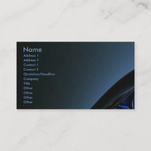 Carte De Visite Conception abstraite