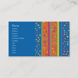 Carte De Visite Conception abstraite