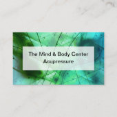 Carte De Visite Conception Acupression Et Acupressuriste (Devant)
