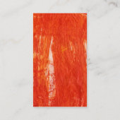 Carte De Visite conception audacieuse moderne de homard de fruits (Dos)