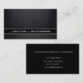 Carte De Visite Conception automatique professionnelle de fibre de (Devant / Derrière)