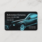 Carte De Visite Conception automobile moderne (Devant)