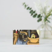 Carte De Visite Conception bilatérale simple de bricoleur (Debout devant)