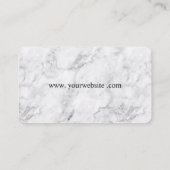 Carte De Visite Conception chique de mandataire (Dos)