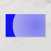 Carte De Visite Conception d'arc - Bleu (Dos)