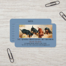 Conception d'art pour toilettage de chiens pour ch