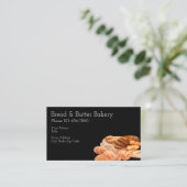 Carte De Visite Conception de boulangerie de pain (Debout devant)