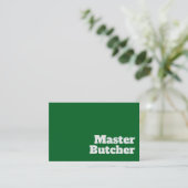 Carte De Visite Conception de Boutique Gras et Effacé (Debout devant)