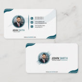 Carte de visite, conception de carte, professionne (Devant / Derrière)