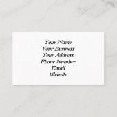 Carte De Visite Conception de charte Red Ladybug (Dos)