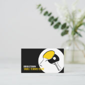 Carte De Visite Conception de chauves-souris, Club de tennis de ta (Debout devant)