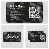 Carte De Visite Conception de code QR Maquilleuse