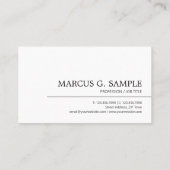 Carte De Visite Conception de flux d'eau (Dos)