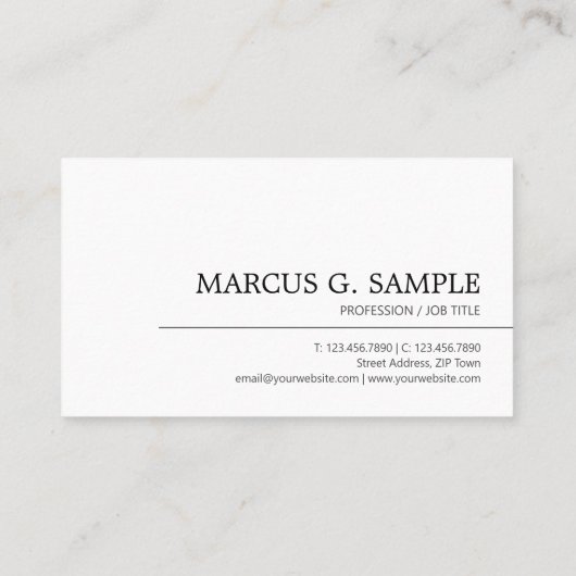 Carte De Visite Conception de flux d'eau (Dos)