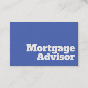 Carte De Visite Conception de Gras & Clear Mortgage Advisor
