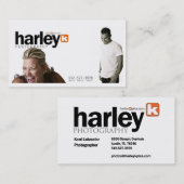 Carte De Visite conception de harley de zazzle (Devant / Derrière)