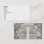 Carte De Visite Conception de jardin "des jardins de Wilton", (Devant / Derrière)