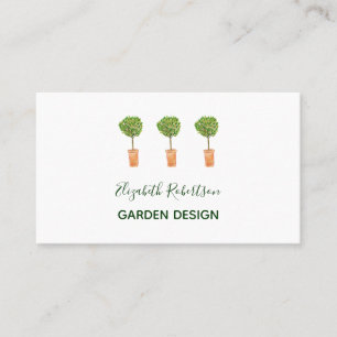 Carte De Visite Conception de jardin Trio de laurier aménagement p