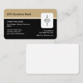 Carte De Visite Conception de la photo d'un courtier en hypothèque (Devant / Derrière)