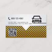 Carte De Visite Conception de logo pour service de limousine et de (Dos)