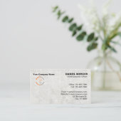 Carte De Visite Conception de logo professionnel moderne (Debout devant)