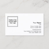 Carte De Visite Conception de logo professionnelle (Devant)