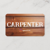 Carte De Visite Conception de Maître Charpentier (Dos)