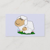 Carte De Visite Conception de mouton (Dos)