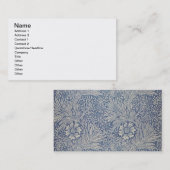 Carte De Visite Conception de papier peint de "souci", 1875 (Devant / Derrière)