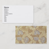 Carte De Visite Conception de papier peint de "tonnelle" (Devant / Derrière)