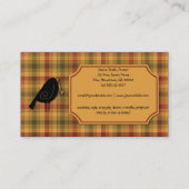 Carte De Visite Conception de pays de corneilles de primitif (Dos)