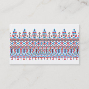 Carte De Visite Conception de point de croix