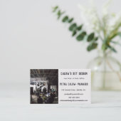 Carte De Visite Conception de scène et de jeu modifiable (Debout devant)