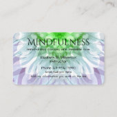 Carte De Visite Conception de services de Mindfulness (Devant)