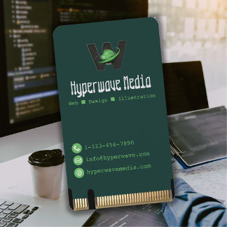 Carte De Visite Conception de site Web moderne et numérique