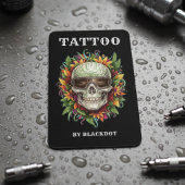 Carte De Visite Conception de studio de tatouage professionnel Tat
