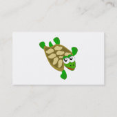 Carte De Visite Conception de tortue (Dos)